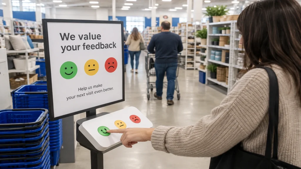 Discount retail store scene illustrating Dollar Tree customer feedback information